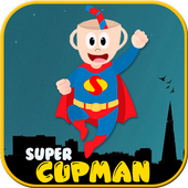 Super CupMan hero City أيقونة