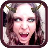 ikon Vampire Dracula Camera