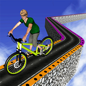 Xtreme Rooftop Bmx Racer Bicycle Bike Rider Stunts icon