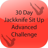 30 Day JackknifeSitup Advanced icon