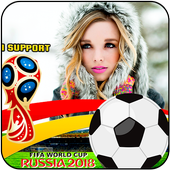 Football World Cup 2018-Football New Photo Frame आइकन