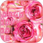 Pink Rose Keyboard