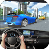 City GT Car Racer in Traffic icon