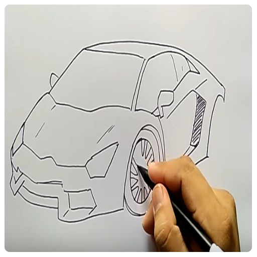 Drawing Car Step By Step icon