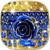 Chủ đề Blue Golden Rose icon