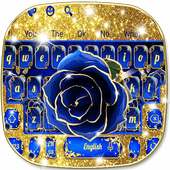 Chủ đề Blue Golden Rose on 9Apps