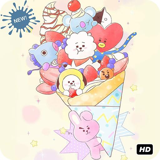 Cute BT21 Wallpaper New HD icon