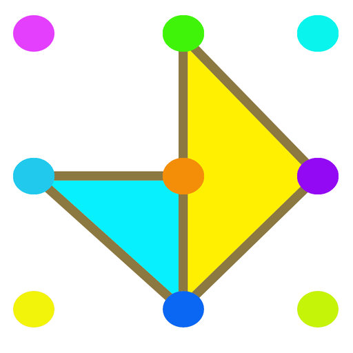Triangle-Line-Dot icon
