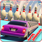 Superhero Limousine Car Driving: Limo Car Stunts icon