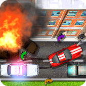 Car Driving City 2D icon