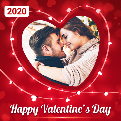 Valentine Day Photo Frame - Love Photo Frame 2020 icon