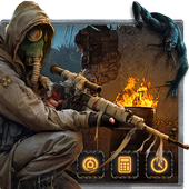 Survival Stalker ☢️ 3D Shadow Theme icon