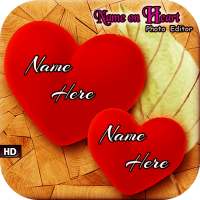 Name on Heart Photo Editor on 9Apps