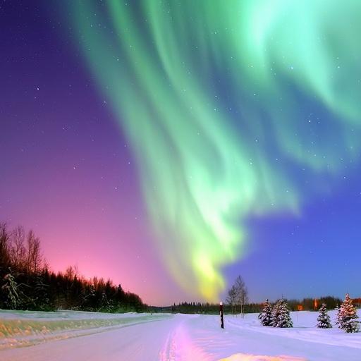 Polar light live wallpaper icon