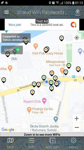 WiFi Passwords Map screenshot 1