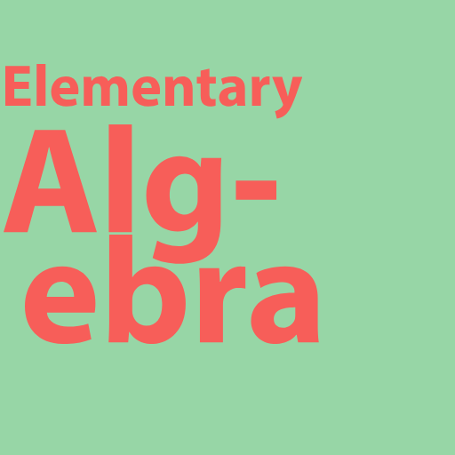 Elementary Algebra - Textbook &amp; Practice Test icon