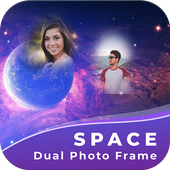 Space Dual Photo Frame icon