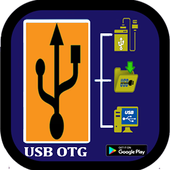 usb otg cable (on-the-go) icon