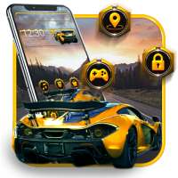 Cool Classic Yellow Car Theme