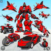 Police Tiger Robot Car Game 3D