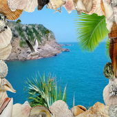Beach Photo Frame Editor icon