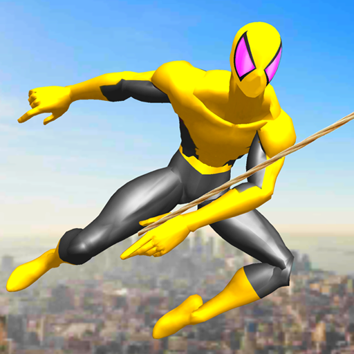 Vice City Spider Rope Hero Powers- Free games 2020 icon