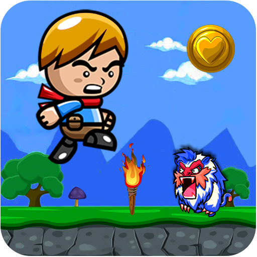 Jumping jack stack: Super running rush icon