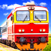 Indian Train Simulator Free Games icon
