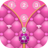 Diamond Zipper Lock Screen icon