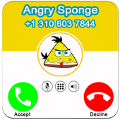 Angry Spong Bob Calling You icon