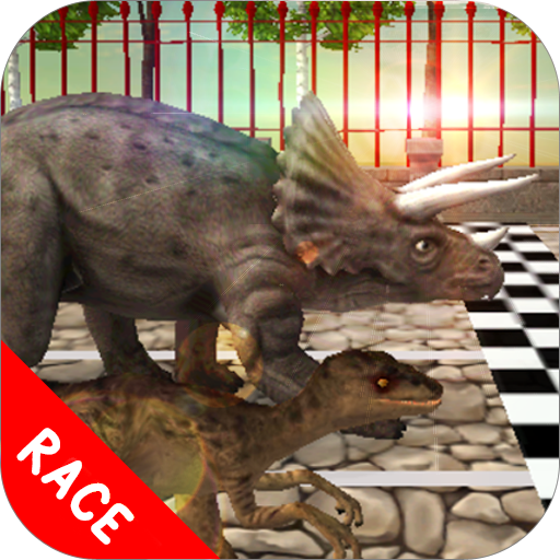 Triceratops Simulator Dinosaur Pet Racing 2017 icon