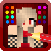 Skin editor for minecraft icon