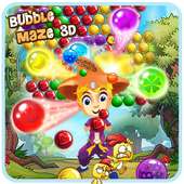 bubble maze 3d shoot