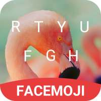 Flamingo Keyboard Theme & Emoji Keyboard on 9Apps