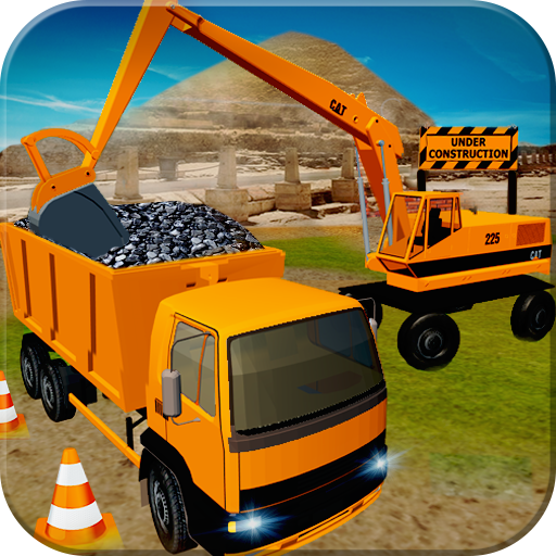 ikon Jalan raya Konstruksi Kota Pembangun