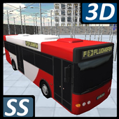 Bus Parking 3D icon