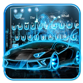 Chủ đề bàn phím xe neon icon