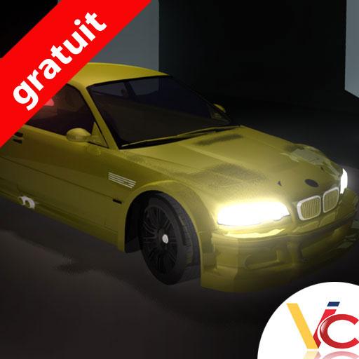 Drift voiture de course icon