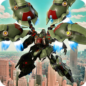 Robot Wings Warrior 3D icon