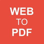 Convert web to PDF - Webpage to PDF Converter icon