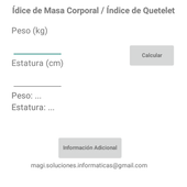 Índice de Masa Corporal Calc icon