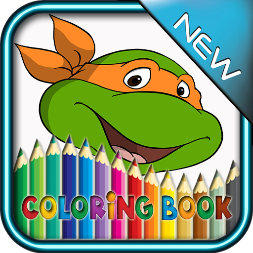 Coloring Super Turtle icon