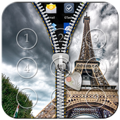 Paris Zipper Lock icon