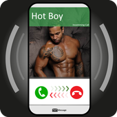 Hot Boy Prank Call - Fake a phone call icon