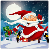 Angry Santa Claus - Running Game icon