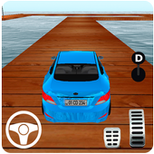 Extreme Car Racing On Impossible Tracks 3D Game icon