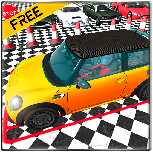 Advance car parking game: impossible parking 3d icon