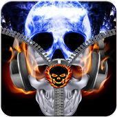 Zipper Skull Lock icon