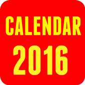 Calendar 2016 on 9Apps
