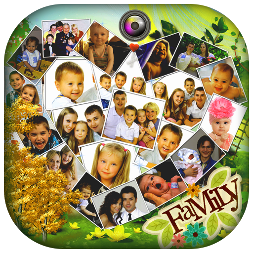 Family Photo Frames : Photo collage icon